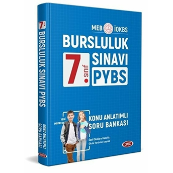 Data 7. Sınıf Pybs Bursluluk Sınavı Konu Anlatımlı Soru Bankası Kolektıf