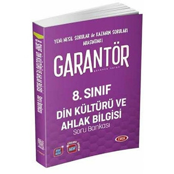 Data 8.Sınıf Garantör Din Kültürü Ve Ahlak Bilgisi Soru Bankası Kolektif