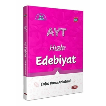 Data Ayt Hızlı Edebiyat Enfes Konu Anlatımlı (Yeni) Kolektif