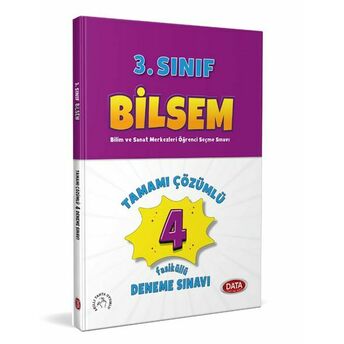 Data Bilsem 3. Sınıf Tamamı Çözümlü 4 Fasikül Deneme Sınavı