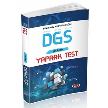 Data Dgs Çek Kopar Yaprak Test Kolektif