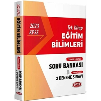 Data Kpss Eğitim Bilimleri Tek Kitap Tamamı Çözümlü Soru Bankası Kolektif