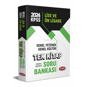 Data Kpss Lise Ve Ön Lisans Genel Yetenek - Genel Kültür Tek Kitap Soru Bankası Komisyon