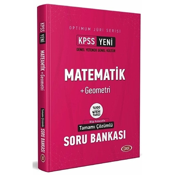 Data Kpss Matematik Geometri Optimum Jüri Tamamı Çözümlü Soru Bankası 2022 Kolektıf