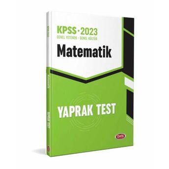 Data Kpss Matematik Yaprak Test Komisyon