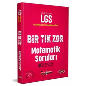 Data Lgs Bir Tık Zor Matematik Soruları (Yeni) Kolektif