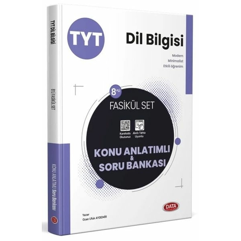 Data Tyt Dil Bilgisi Konu Anlatımlı Soru Bankası Fasikül Set Ozan Ufuk Aydemir