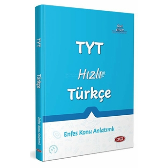 Data Tyt Hızlı Türkçe Enfes Konu Anlatımlı Komisyon