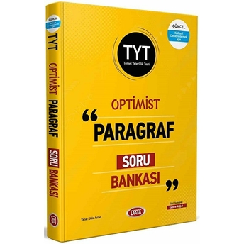 Data Tyt Optimist Paragraf Soru Bankası Jule Aşlan