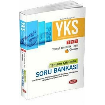 Data Tyt Tamamı Çözümlü Soru Bankası