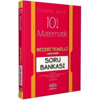 Data Yayınları 10. Sınıf Matematik Beceri Temelli Soru Bankası Komisyon