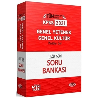 Data Yayınları 2021 Kpss Genel Yetenek – Genel Kültür Hızlı Seri Soru Bankası Seti