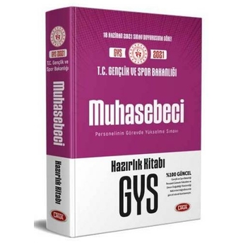Data Yayınları 2021 T.c. Gençlik Ve Spor Bakanlığı Muhasebeci Gys Hazırlık Kitabı Komisyon