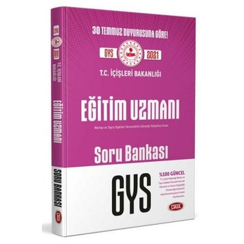 Data Yayınları 2021 T.c. Içişleri Bakanlığı Eğitim Uzmanı Gys Soru Bankası Komisyon