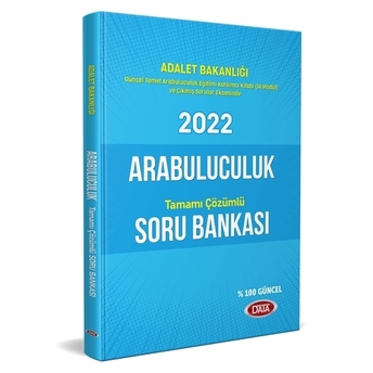 Data Yayınları 2022 Arabuluculuk Sınavı Tamamı Çözümlü Soru Bankası Komisyon