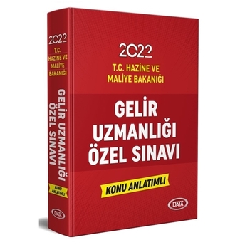 Data Yayınları 2022 Gelir Uzmanlığı Özel Sınavı Konu Anlatımlı Komisyon