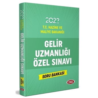 Data Yayınları 2022 Gelir Uzmanlığı Özel Sınavı Soru Bankası Komisyon