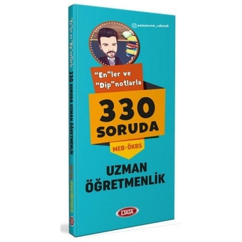 Data Yayınları 2022 &Quot;En&Quot;Ler Ve &Quot;Dip&Quot;Notlarla 330 Soruda Uzman Öğretmenlik Osman Cem Çakmak