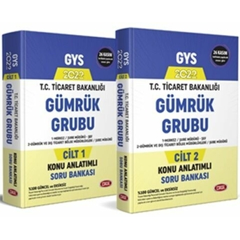 Data Yayınları 2022 Ticaret Bakanlığı Gümrük Grubu Konu Anlatımlı Soru Bankası Komisyon