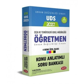 Data Yayınları 2023 Ceza Ve Tevkifevleri Öğretmen Gys Hazırlık Kitabı Komisyon