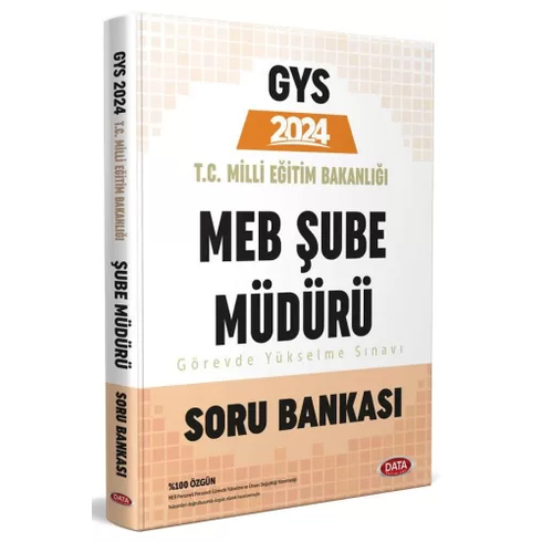 Data Yayınları 2023 Milli Eğitim Bakanlığı Gys Şube Müdürlüğü Soru Bankası Komisyon