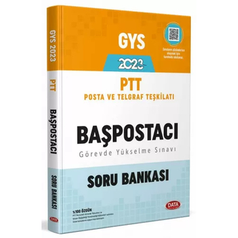 Data Yayınları 2023 Posta Ve Telgraf Teşkilatı Ptt Gys Başpostacı Soru Bankası Komisyon