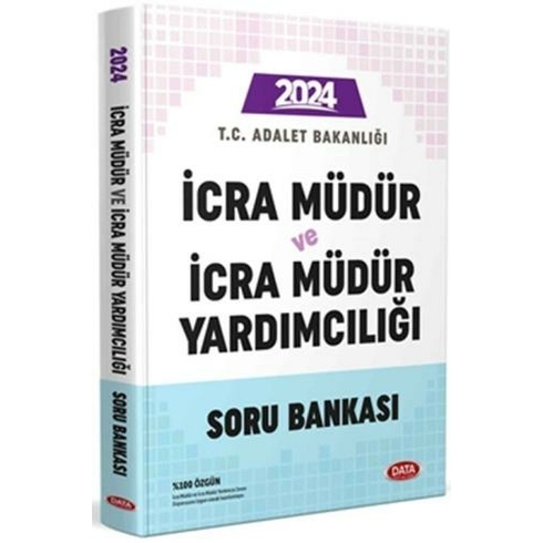 Data Yayınları 2024 Adalet Bakanlığı Icra Müdür Ve Müdür Yardımcılığı Soru Bankası Komisyon