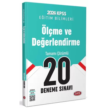 Data Yayınları 2024 Kpss Eğitim Bilimleri Ölçme Ve Değerlendirme 20 Deneme Çözümlü Komisyon