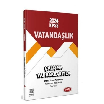 Data Yayınları 2024 Kpss Vatandaşlık Çalışma Yapraklarıyla Özet Konu Anlatımı Komisyon