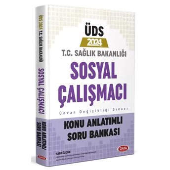 Data Yayınları 2024 Sosyal Çalışmacı Sağlık Bakanlığı Unvan Değişikliği Sınavı Konu Anlatımlı Soru Bankası Komisyon