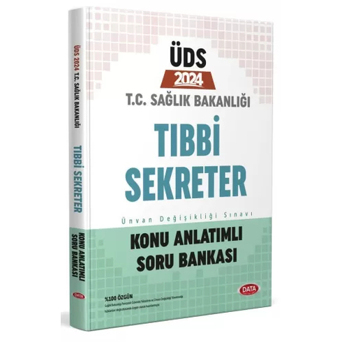 Data Yayınları 2024 T.c. Sağlık Bakanlığı Gys Tıbbi Sekreter Konu Anlatımlı Soru Bankası Komisyon