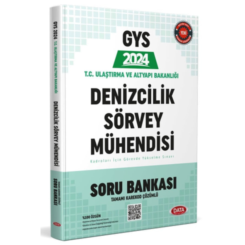 Data Yayınları 2024 Ulaştırma Ve Altyapı Bakanlığı Denizcilik Sörvey Mühendisi Soru Bankası Komisyon