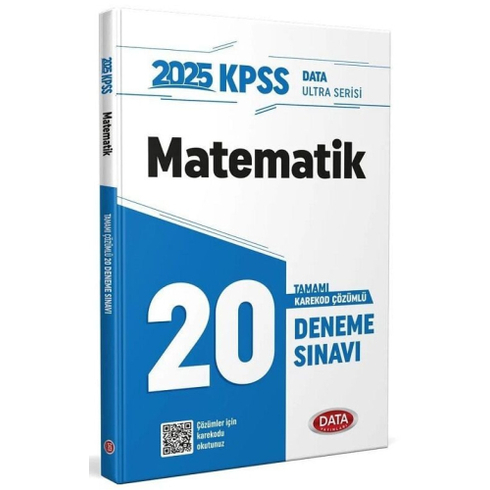 Data Yayınları 2025 Kpss Ultra Serisi Matematik 20 Deneme Sınavı Komisyon