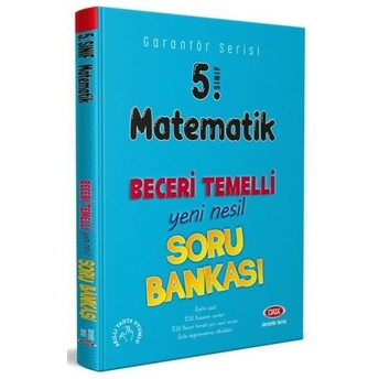 Data Yayınları 5. Sınıf Matematik Beceri Temelli Soru Bankası Komisyon