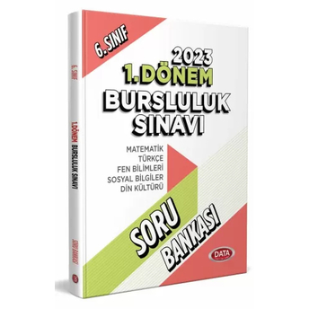 Data Yayınları 6. Sınıf 1. Dönem Bursluluk Sınavı Soru Bankası Komisyon