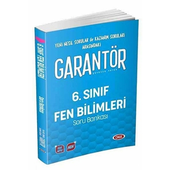 Data Yayınları 6. Sınıf Garantör Fen Ve Bilimleri Soru Bankası