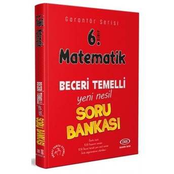 Data Yayınları 6. Sınıf Matematik Beceri Temelli Soru Bankası Komisyon