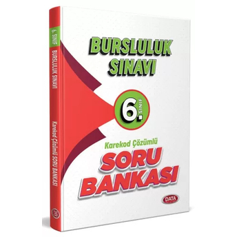 Data Yayınları 6. Sınıf Pybs Bursluluk Sınavı Soru Bankası Karekod Çözümlü Komisyon