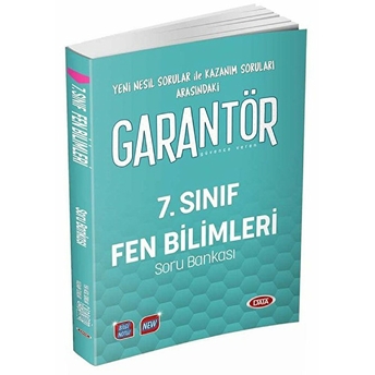 Data Yayınları 7. Sınıf Garantör Fen Bilimleri Soru Bankası