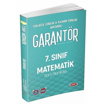 Data Yayınları 7. Sınıf Garantör Matematik Soru Bankası