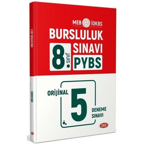 Data Yayınları 8. Sınıf Bursluluk 5 Deneme Sınavı