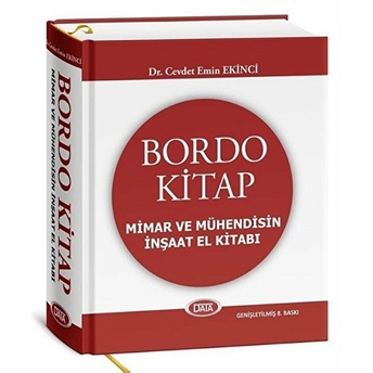 Data Yayınları Bordo Kitap: Mimar Ve Mühendisin Inşaat El Kitabı