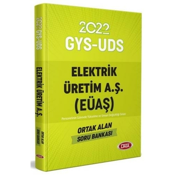 Data Yayınları Elektrik Üretim Aş (Eüaş) Gys Ortak Alan Soru Bankası Komisyon