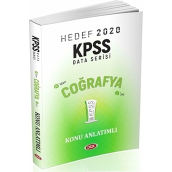 Data Yayınları Hedef 2020 Kpss Coğrafya Konu Anlatımlı