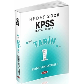 Data Yayınları Hedef 2020 Kpss Tarih Konu Anlatımlı