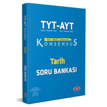 Data Yayınları Tyt Ayt Konsensüs Tarih Soru Bankası Komisyon