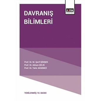 Davranış Bilimleri Prof. Dr. M. Şerif Şimşek