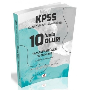 Db Yayıncılık 2021 Kpss Genel Yetenek Genel Kültür 10 Unla Olur 10 Deneme Çözümlü Komisyon