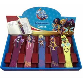 Dc Super Hero Girls Bookmark 60'Lı Display