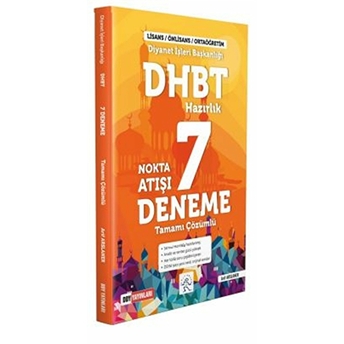 Ddy Dhbt Nokta Atışı Tüm Adaylar Tamamı Çözümlü 7 Deneme (Iadesiz)